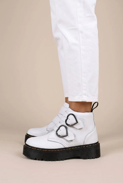 Heartread | Auffällige Damen Plateau Stiefeletten