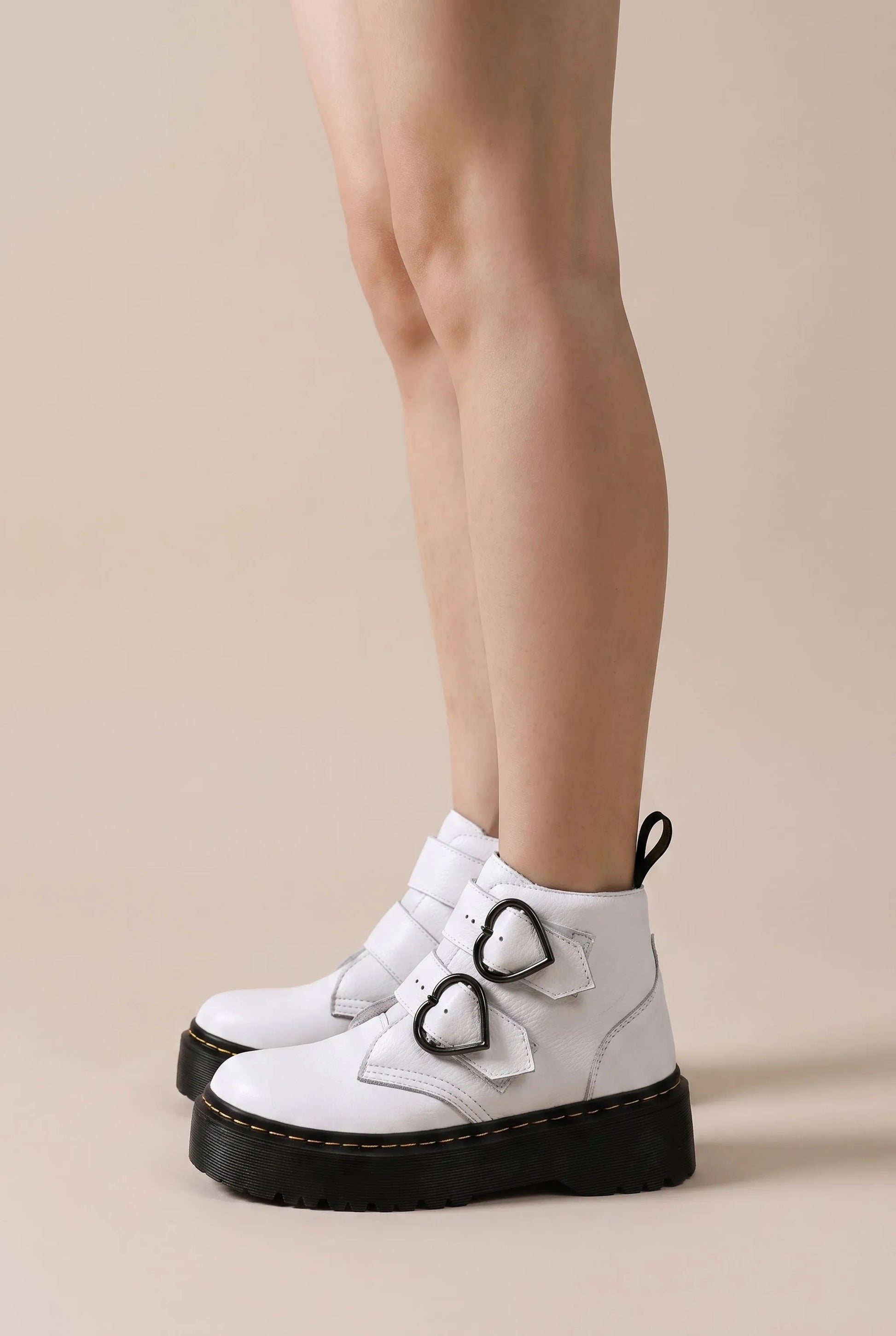 Heartread | Auffällige Damen Plateau Stiefeletten