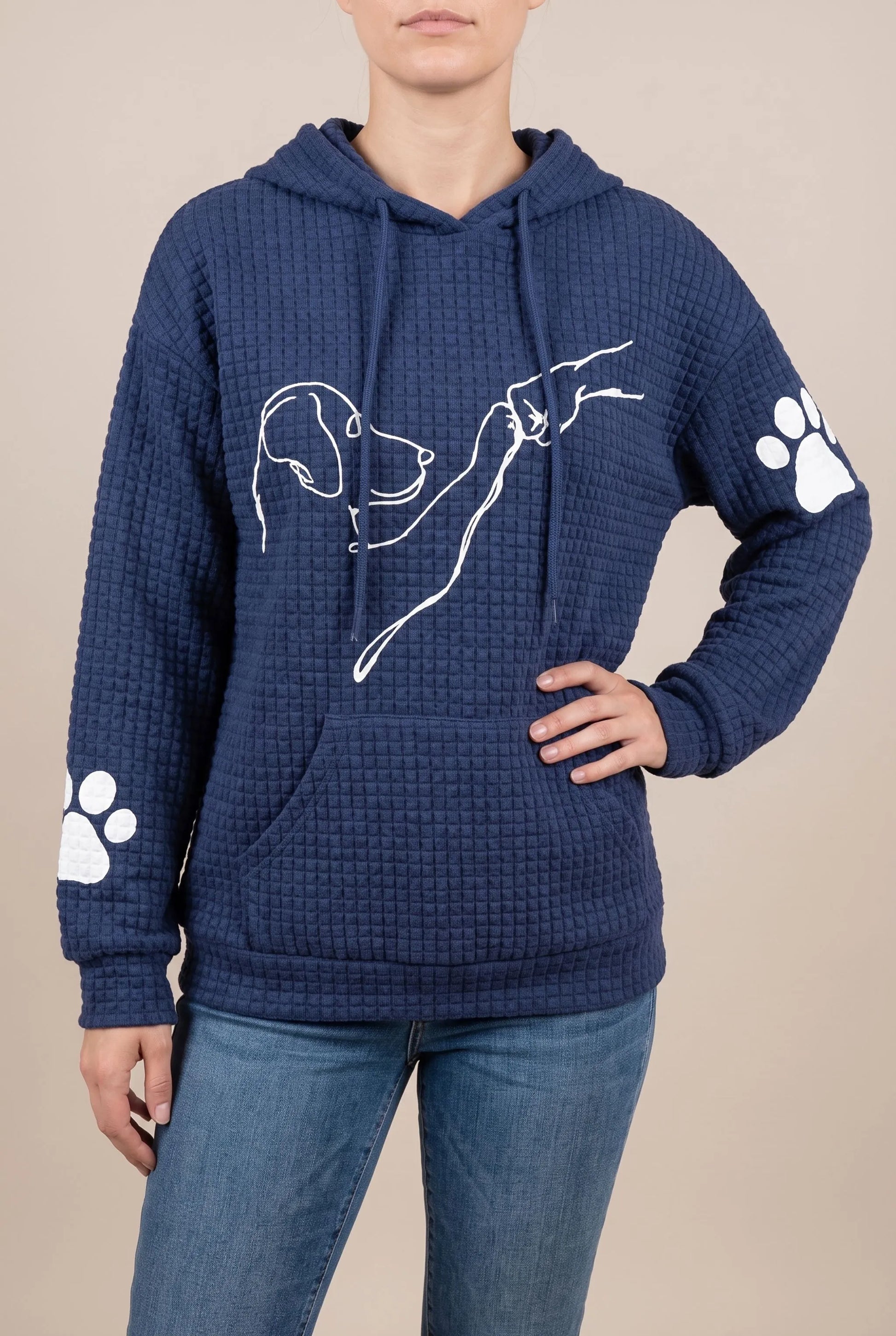 Hundara | Damen Hoodie Mit Hundemotiv
