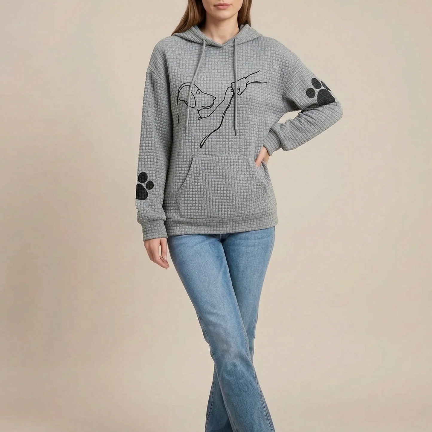Hundara | Damen Hoodie Mit Hundemotiv
