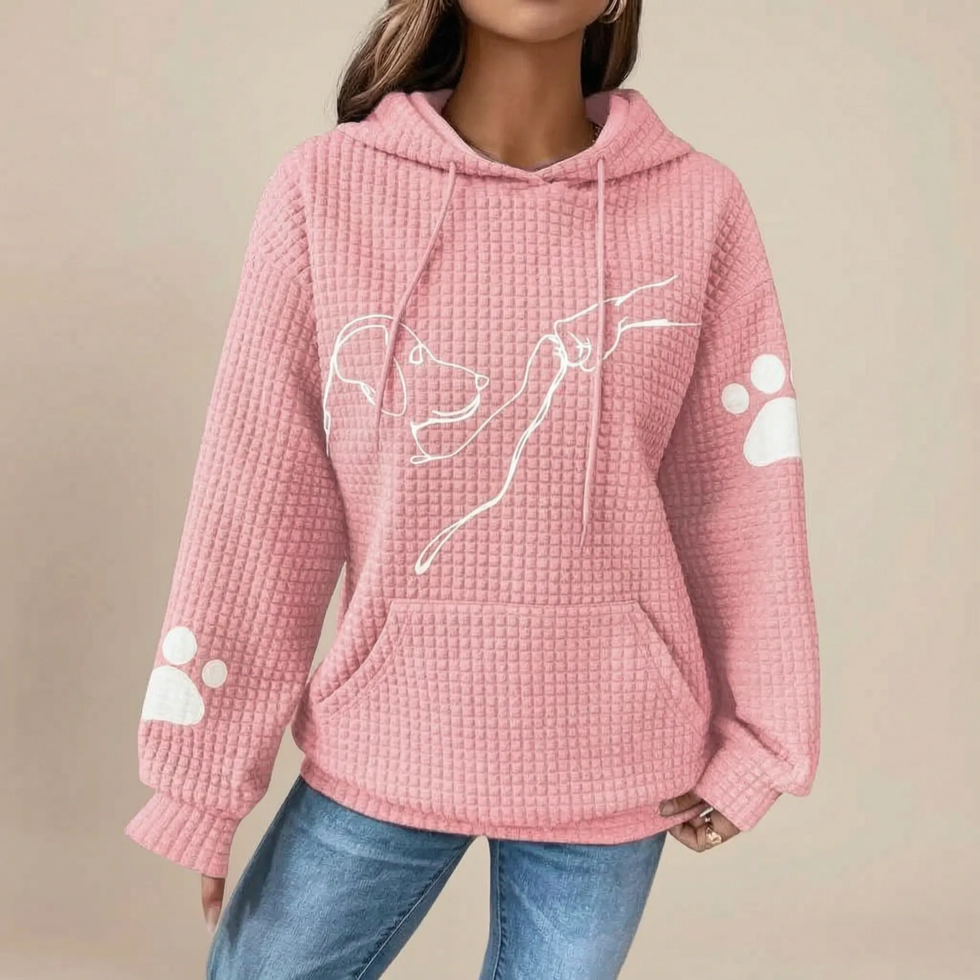 Hundara | Damen Hoodie Mit Hundemotiv