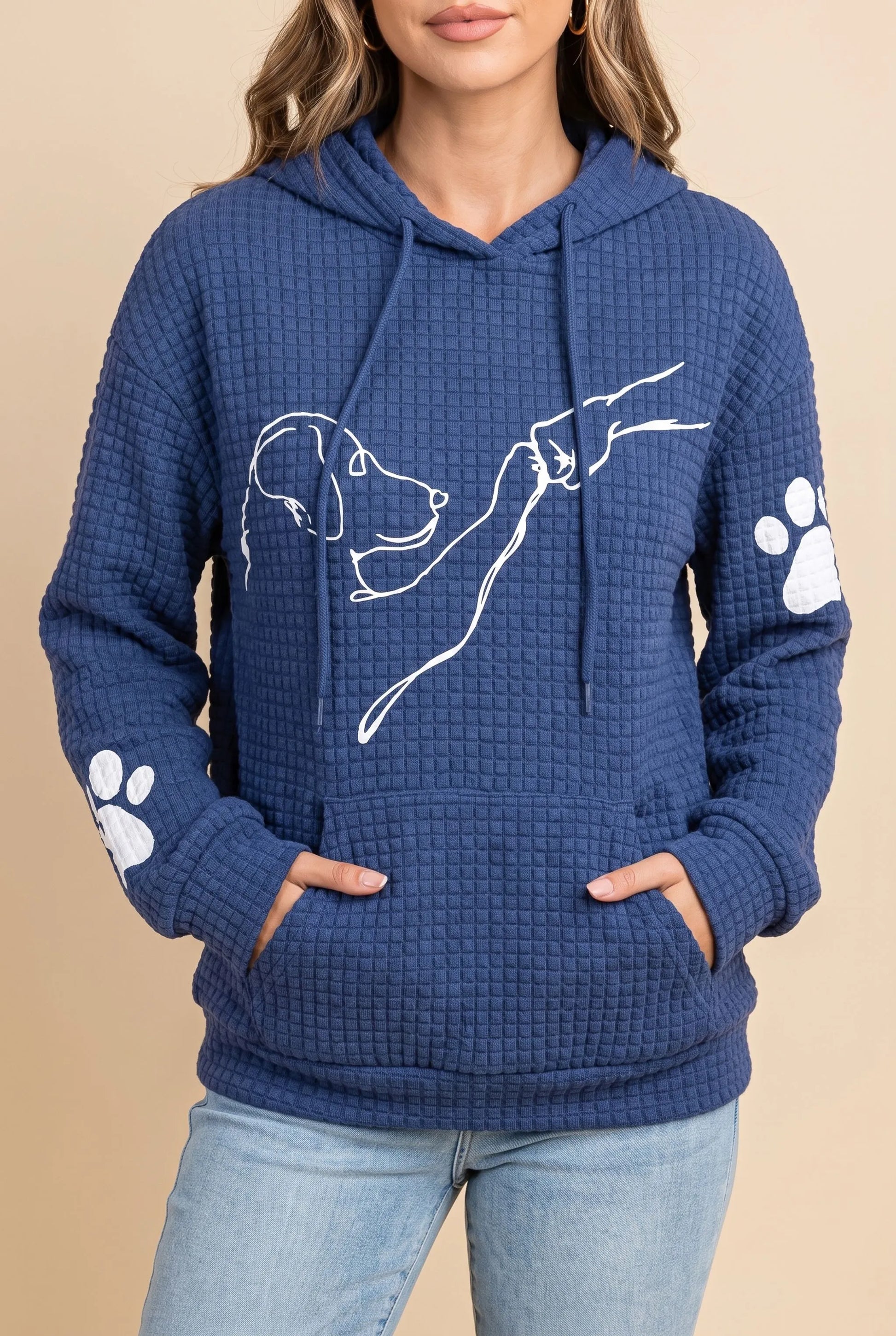 Hundara | Damen Hoodie Mit Hundemotiv