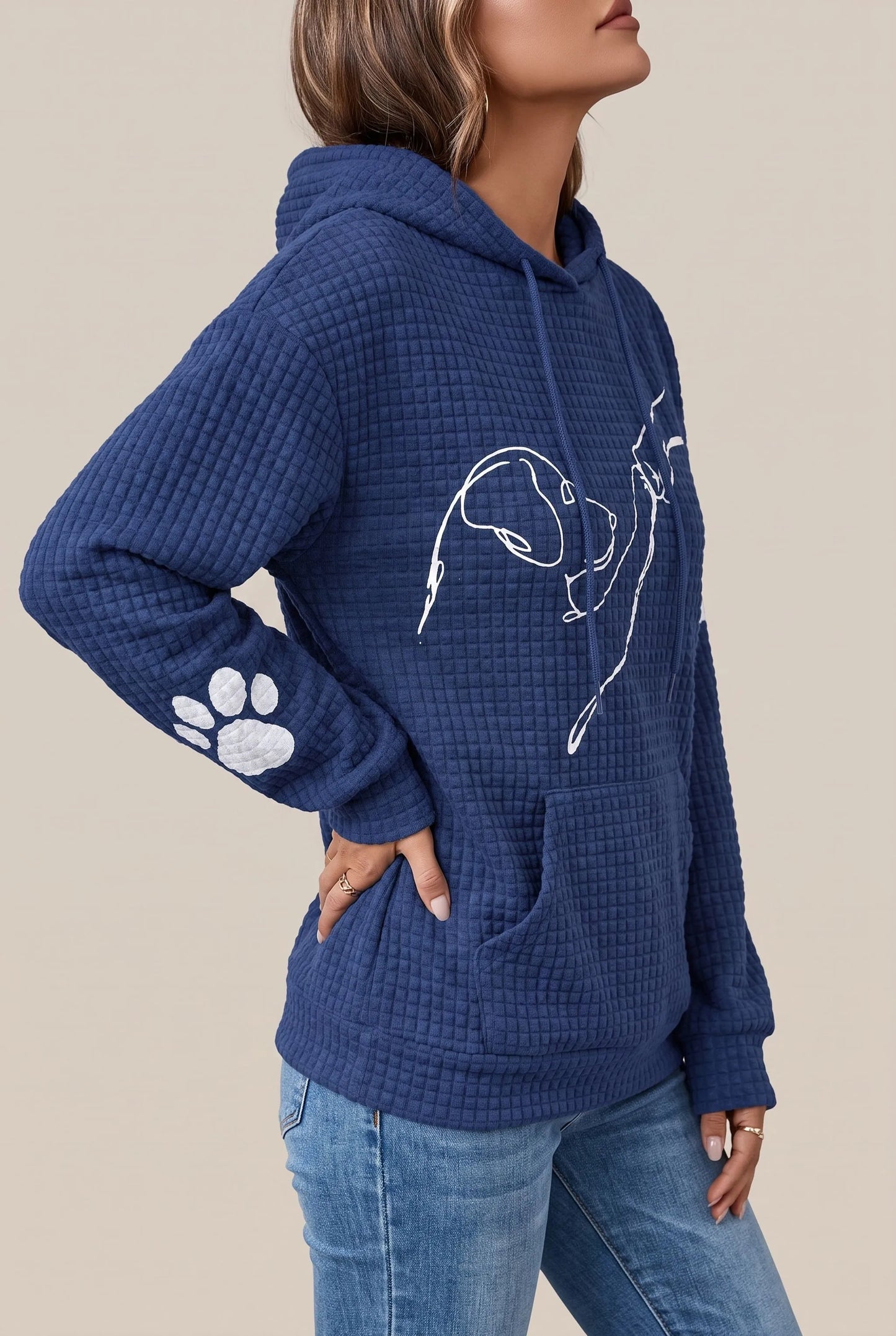 Hundara | Damen Hoodie Mit Hundemotiv