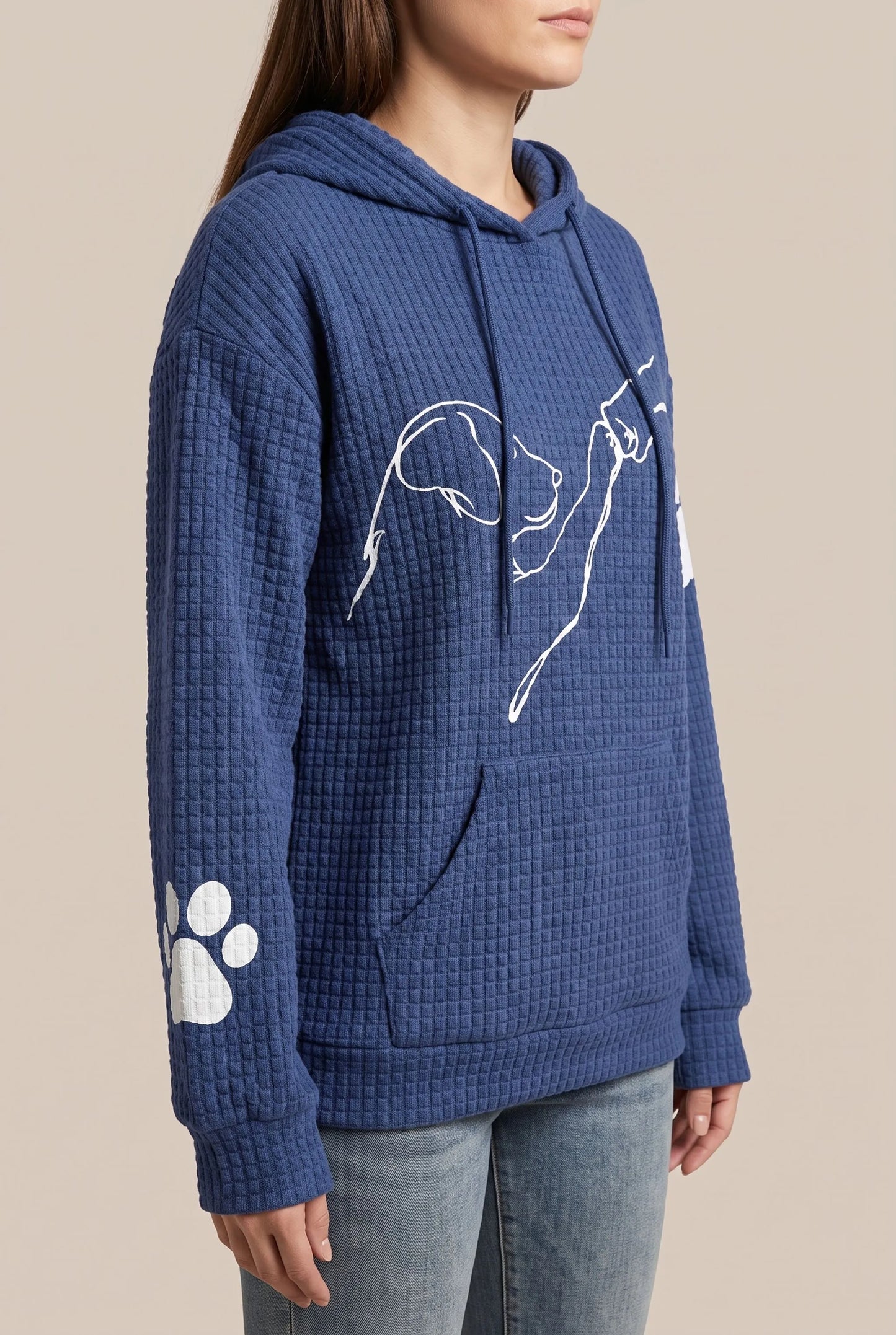 Hundara | Damen Hoodie Mit Hundemotiv