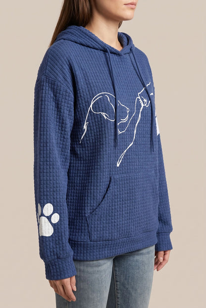 Hundara | Damen Hoodie Mit Hundemotiv