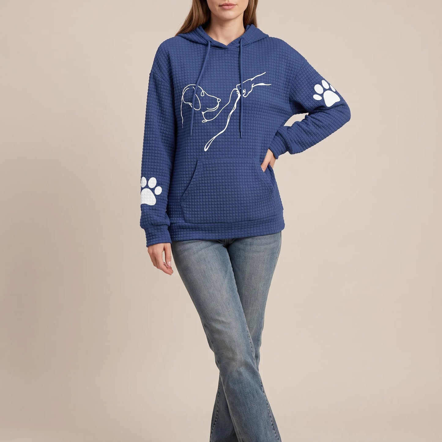 Hundara | Damen Hoodie Mit Hundemotiv