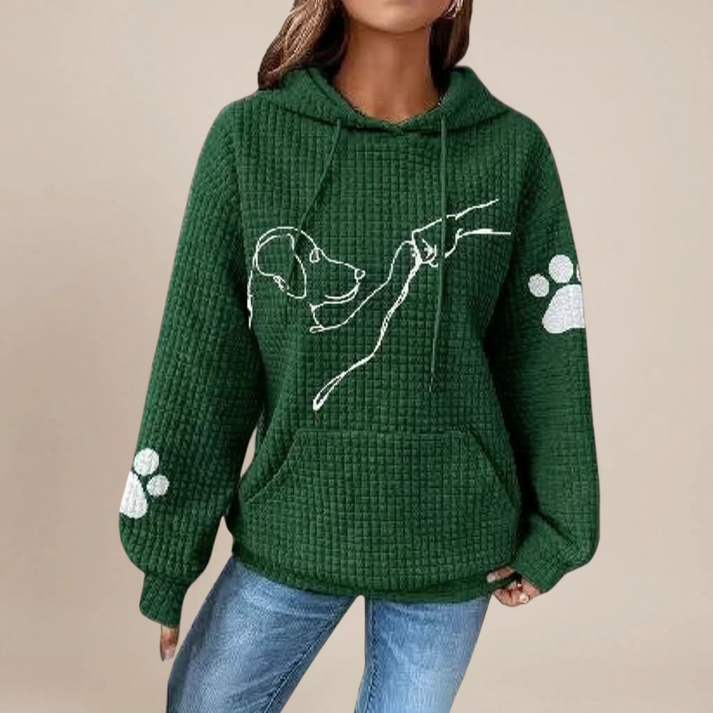 Hundara | Damen Hoodie Mit Hundemotiv