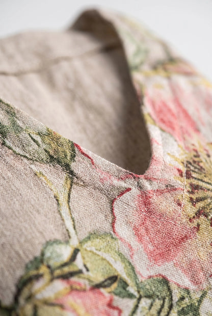 Kallis | Weites Florales Maxikleid