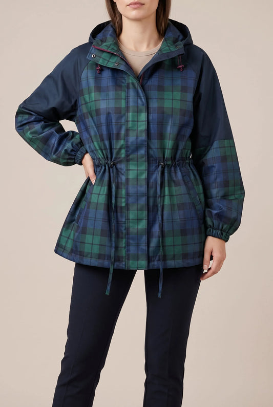Kensal | Entspannte Karierte Jacke Mit Kapuze