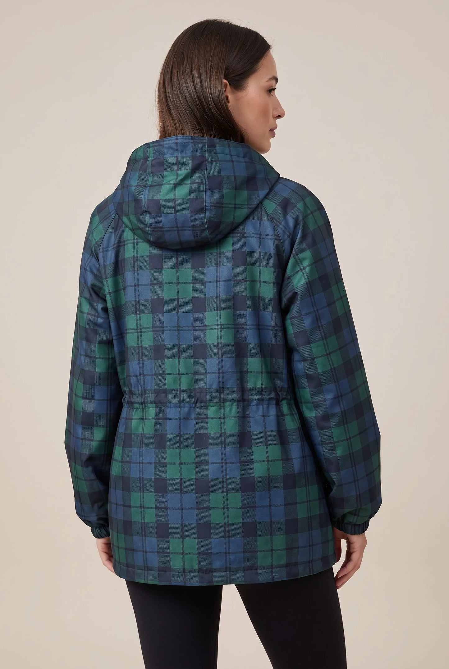 Kensal | Entspannte Karierte Jacke Mit Kapuze