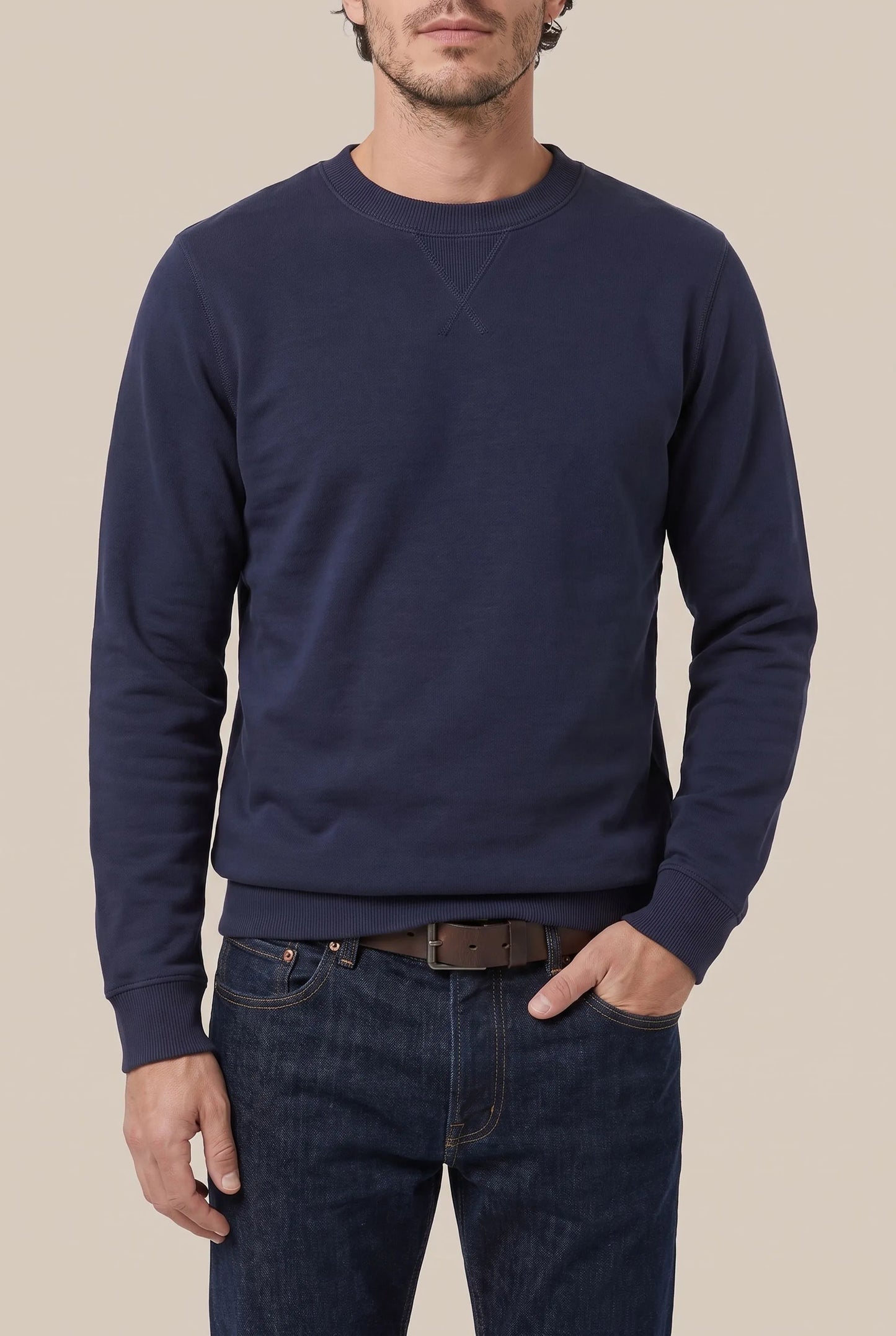Keston | Klassisches Sweatshirt Mit Rundhalsausschnitt