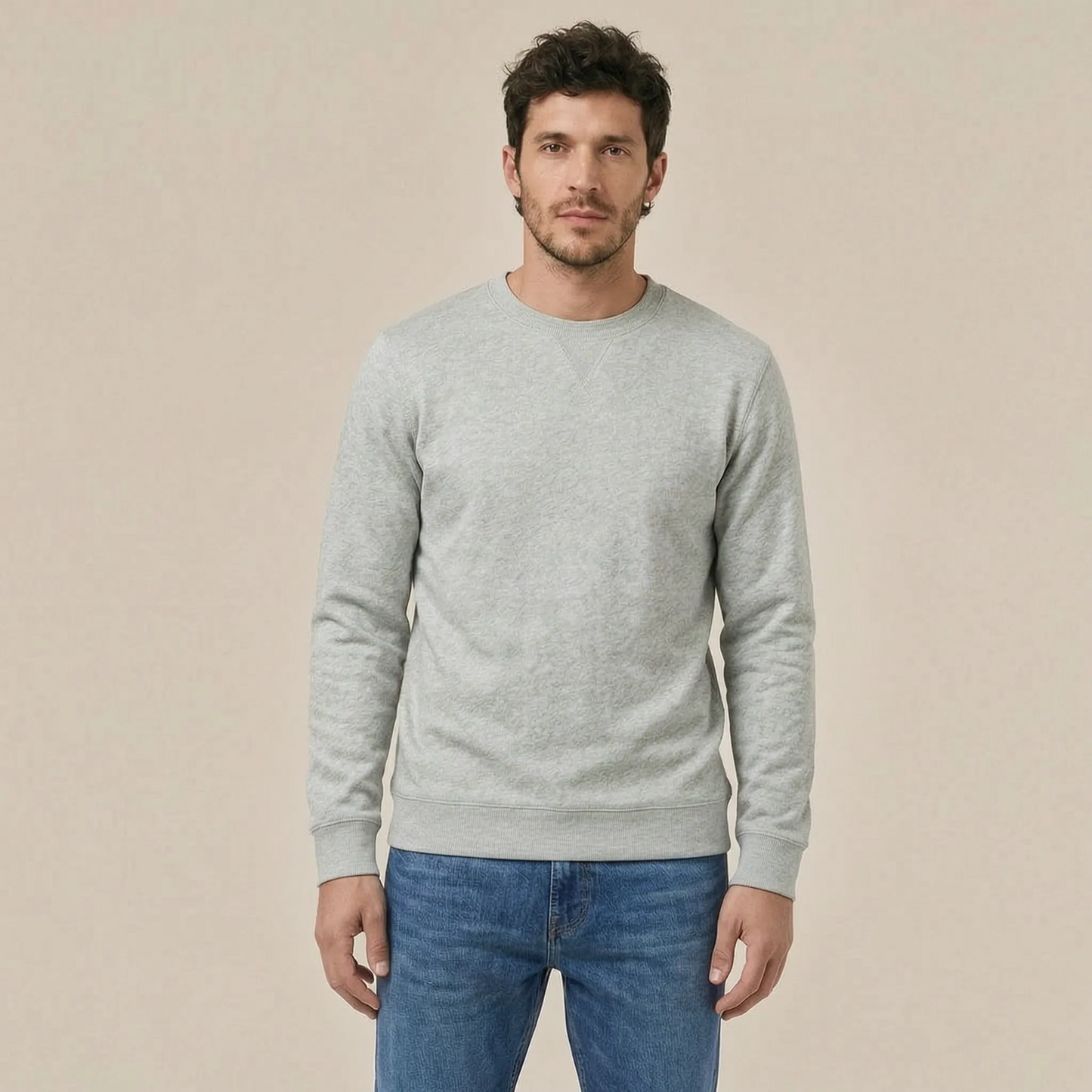 Keston | Klassisches Sweatshirt Mit Rundhalsausschnitt