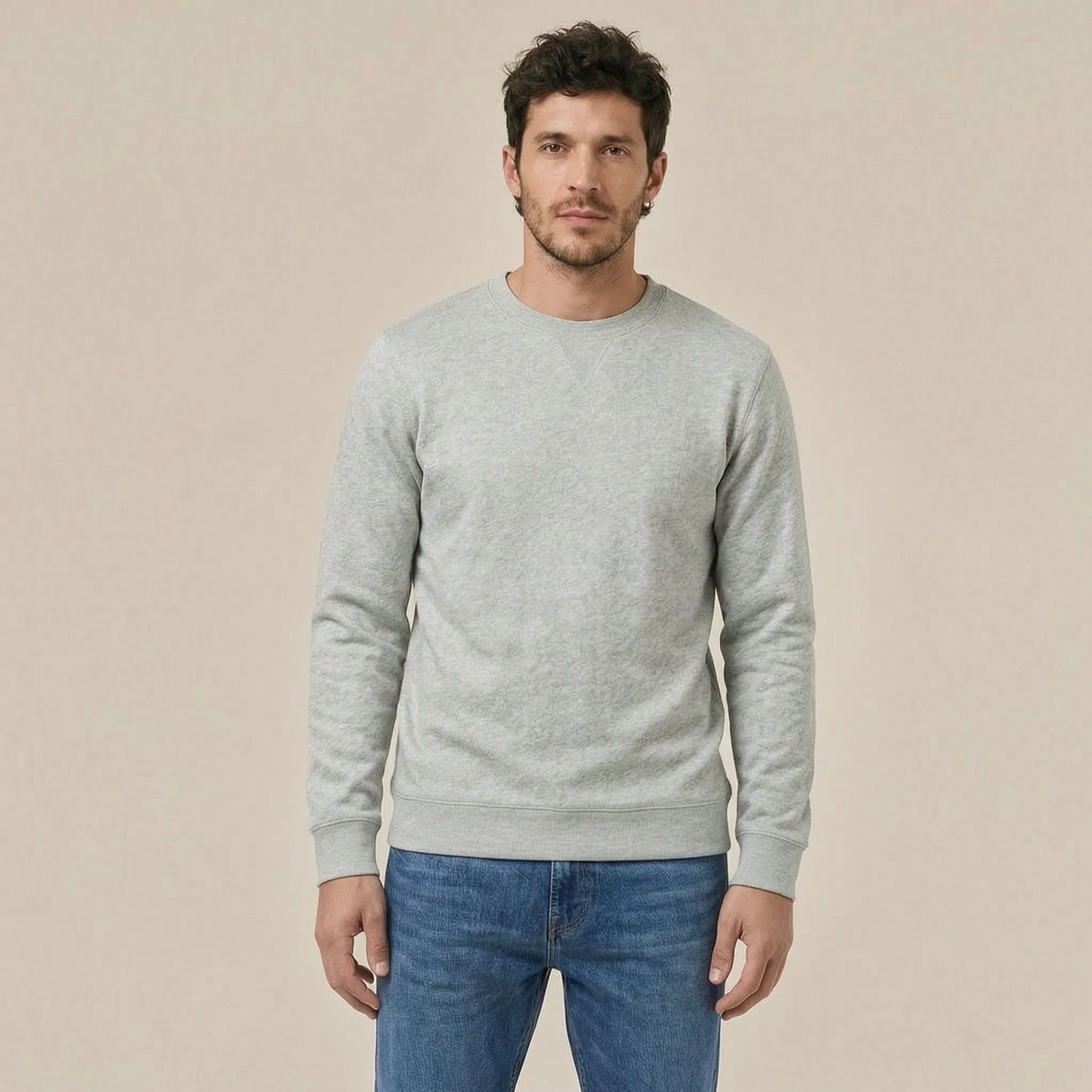 Keston | Klassisches Sweatshirt Mit Rundhalsausschnitt