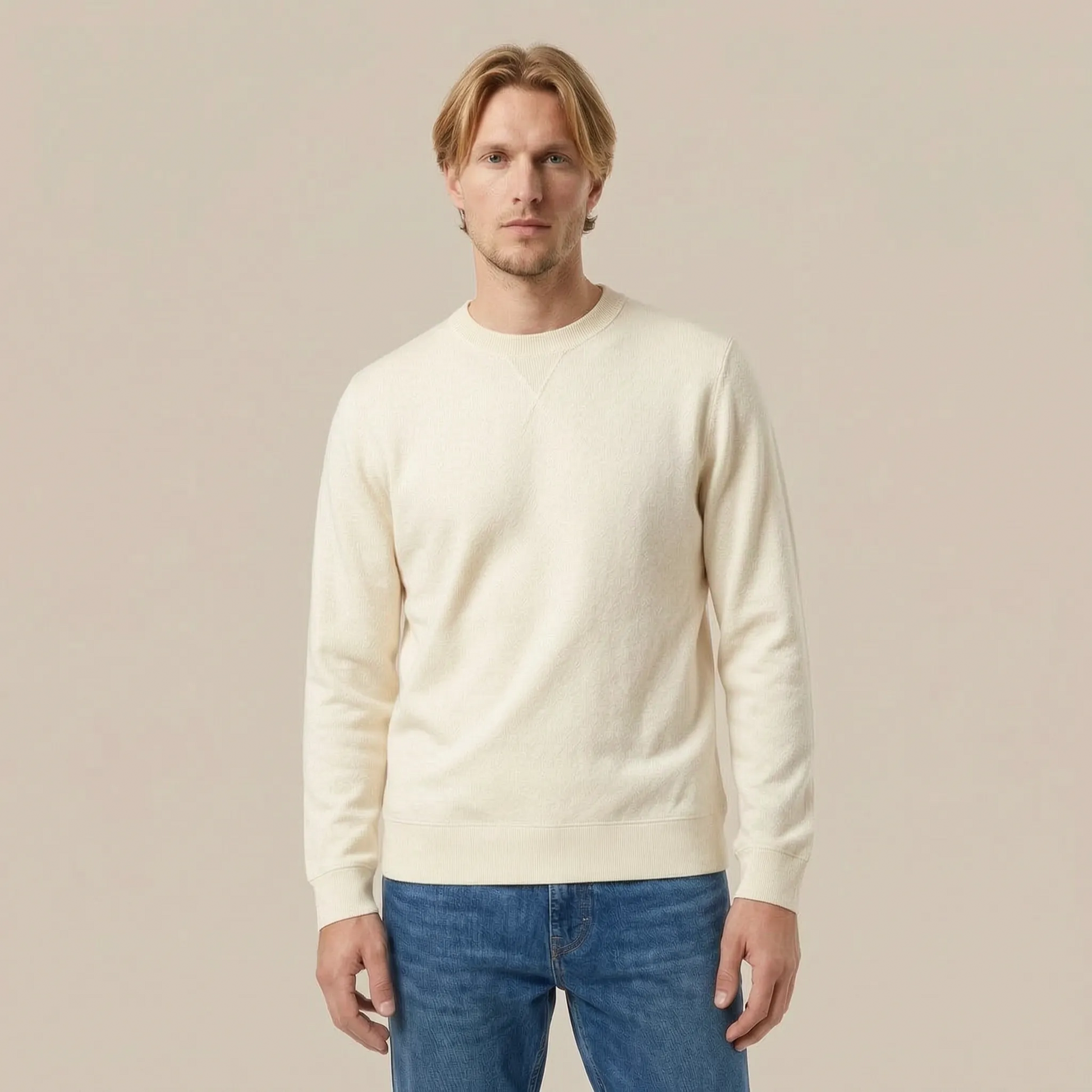 Keston | Klassisches Sweatshirt Mit Rundhalsausschnitt