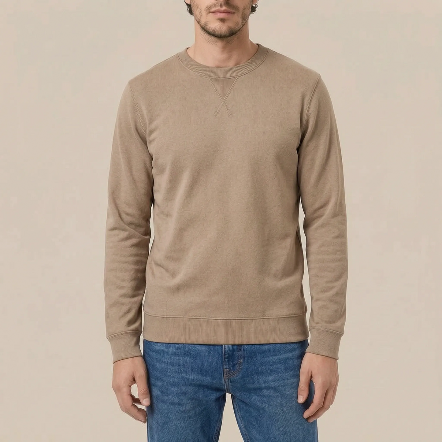 Keston | Klassisches Sweatshirt Mit Rundhalsausschnitt