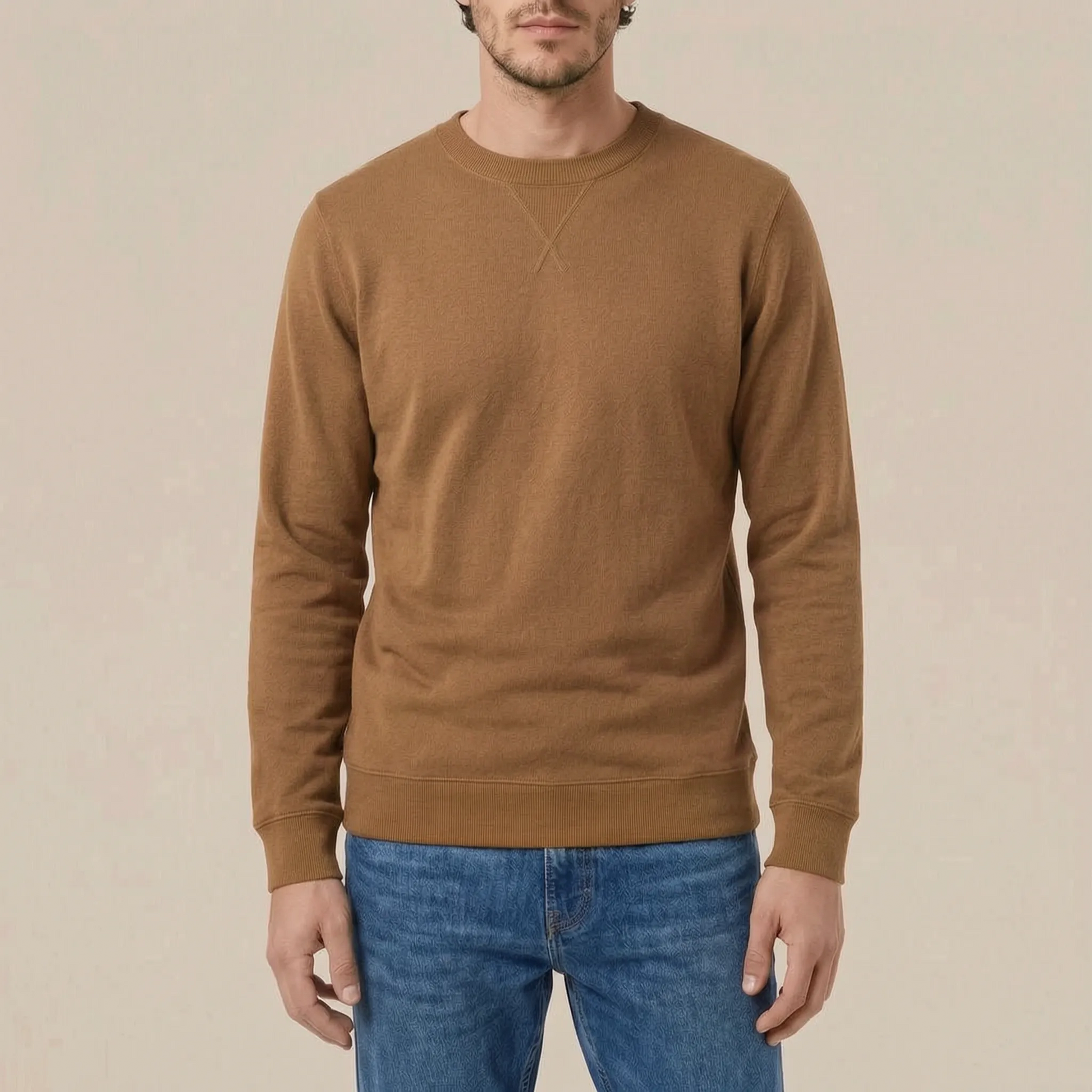 Keston | Klassisches Sweatshirt Mit Rundhalsausschnitt