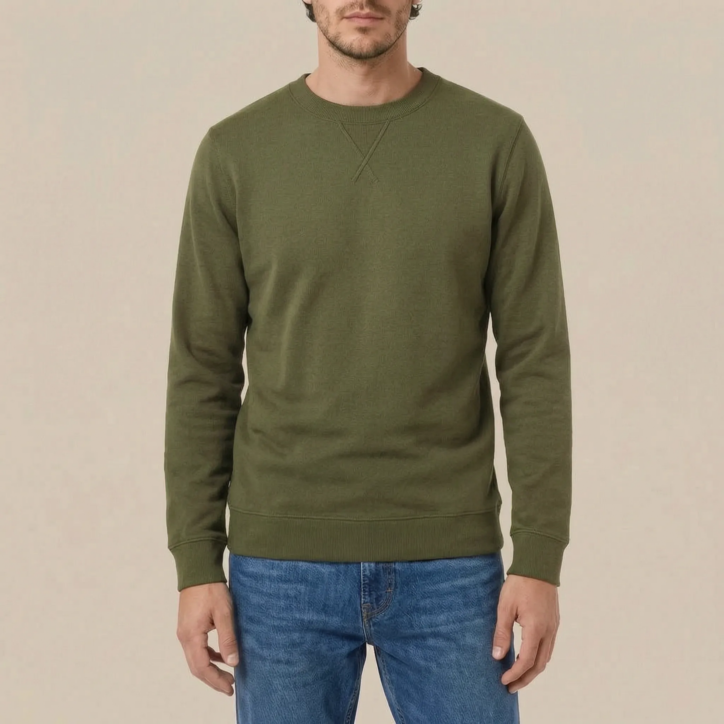 Keston | Klassisches Sweatshirt Mit Rundhalsausschnitt