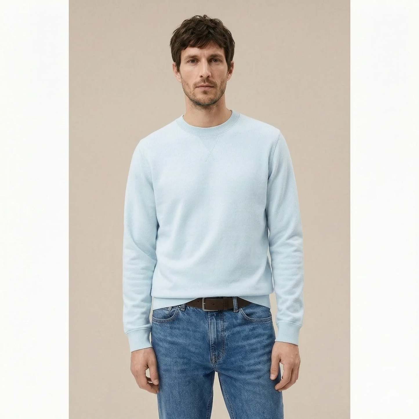 Keston | Klassisches Sweatshirt Mit Rundhalsausschnitt