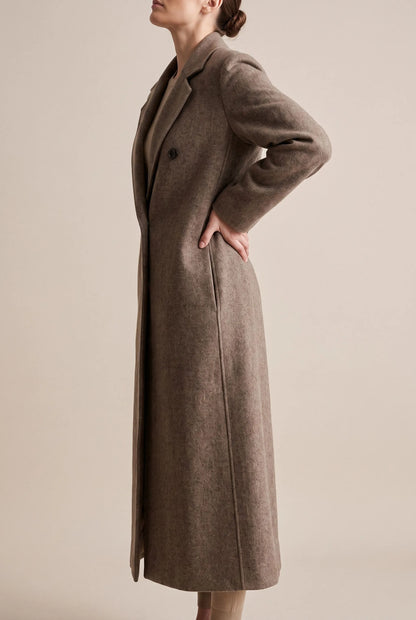 KlarisCoat | Klassischer Langer Damenmantel