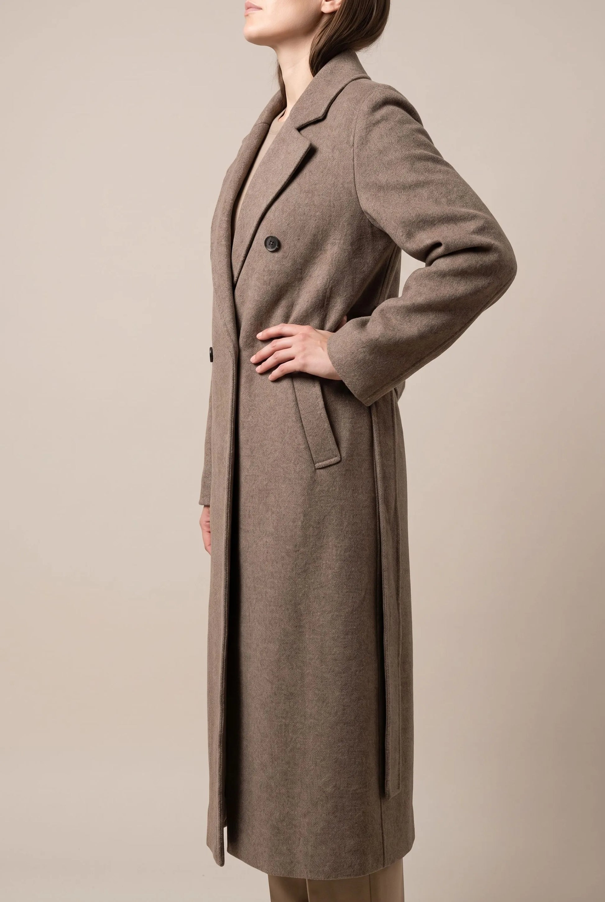 KlarisCoat | Klassischer Langer Damenmantel