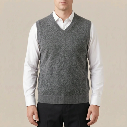 KnitCore | Ärmellose Strickweste Für Männer