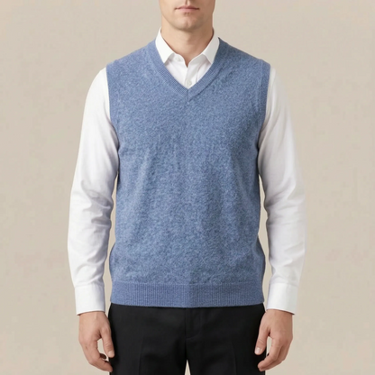 KnitCore | Ärmellose Strickweste Für Männer