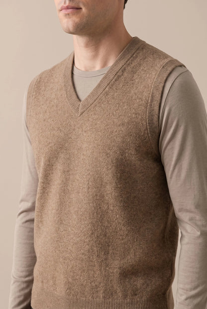 KnitCore | Ärmellose Strickweste Für Männer