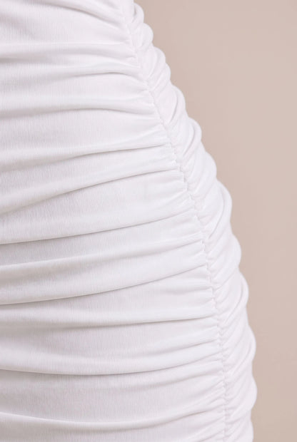 Kymina | Schulterfreies Minikleid