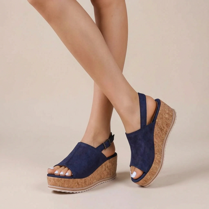 Liftix | Luftig Geschnittene Und Offene Damen-Keilsandalen