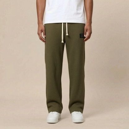 Loungex | Weite Jogginghose Mit Strukturierter Waffeloptik