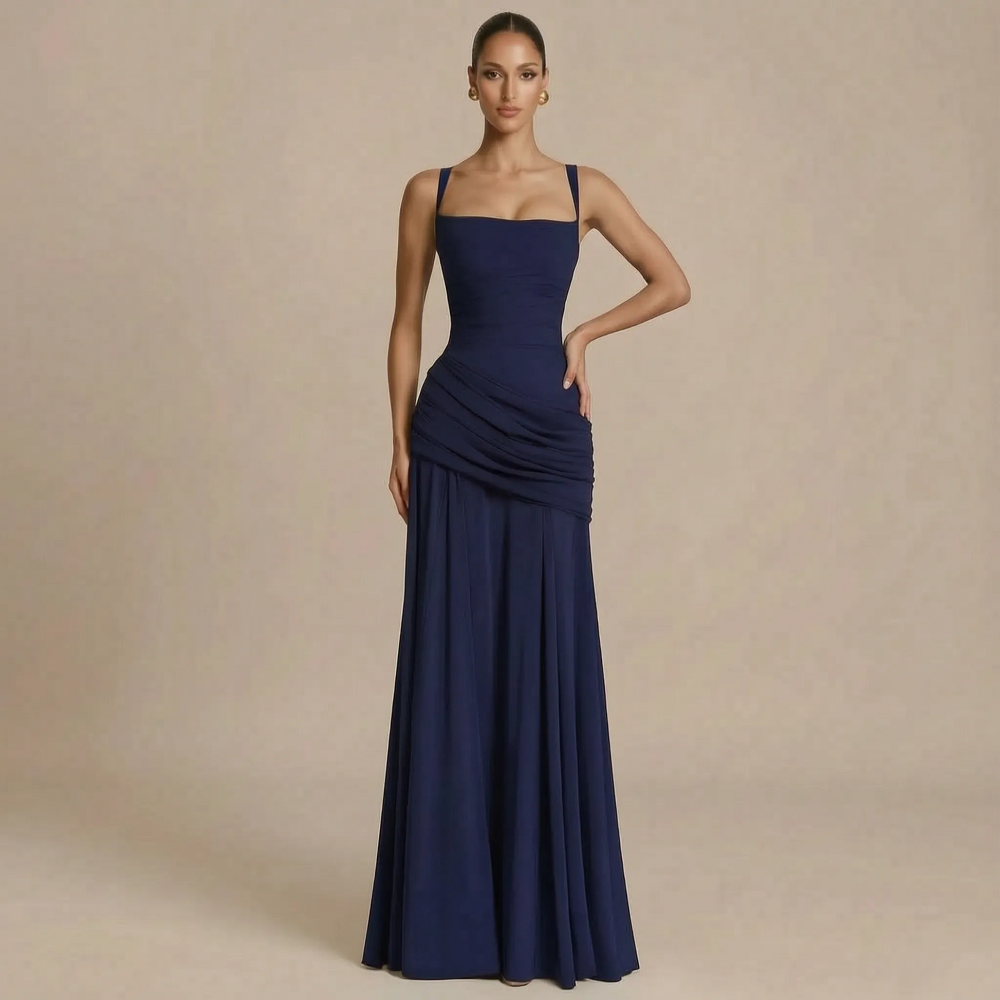 Lumery | Langes Gelbes Abendkleid