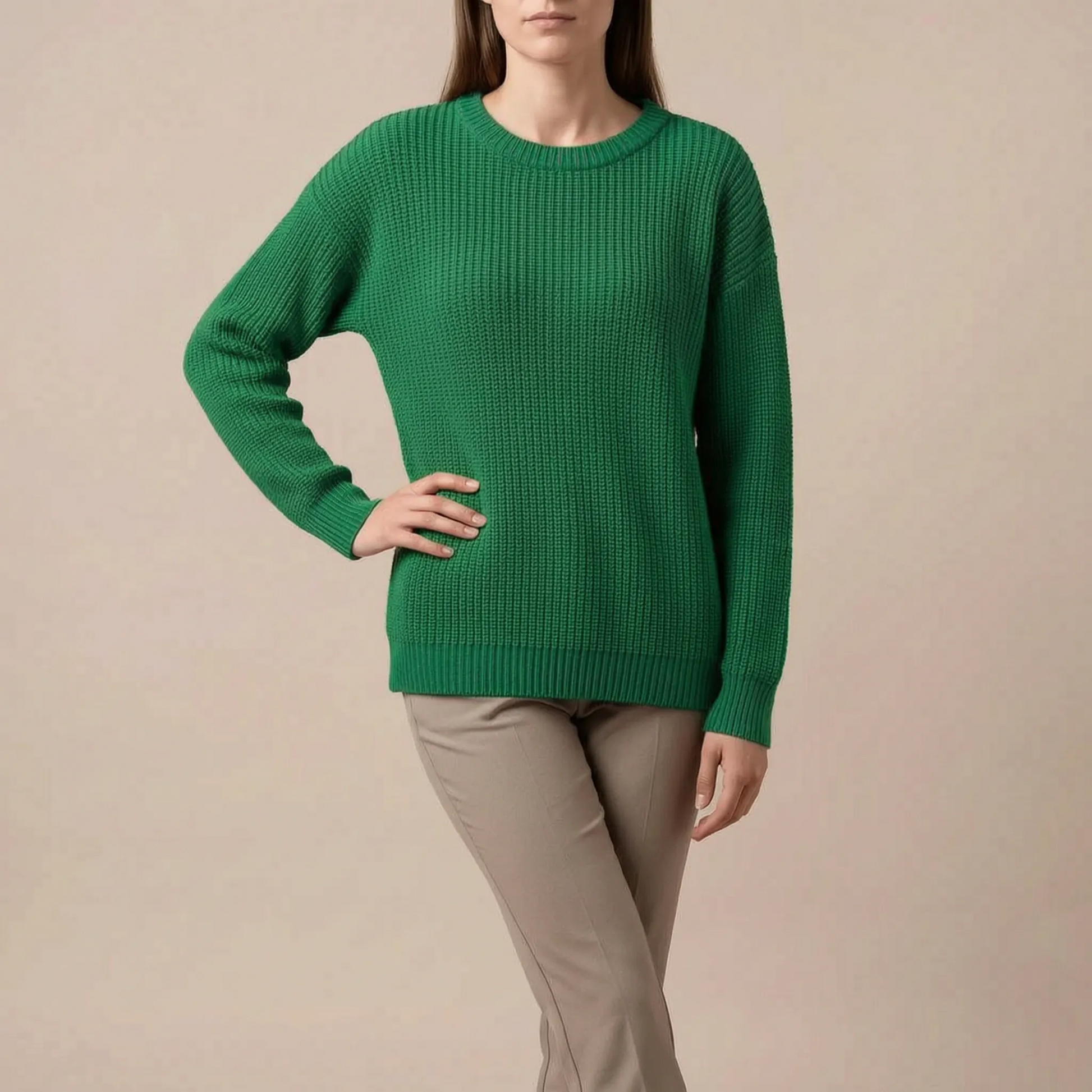 LuminaSweater | Lockere Strickpullover