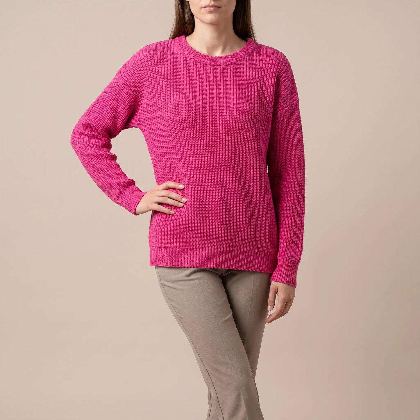 LuminaSweater | Lockere Strickpullover