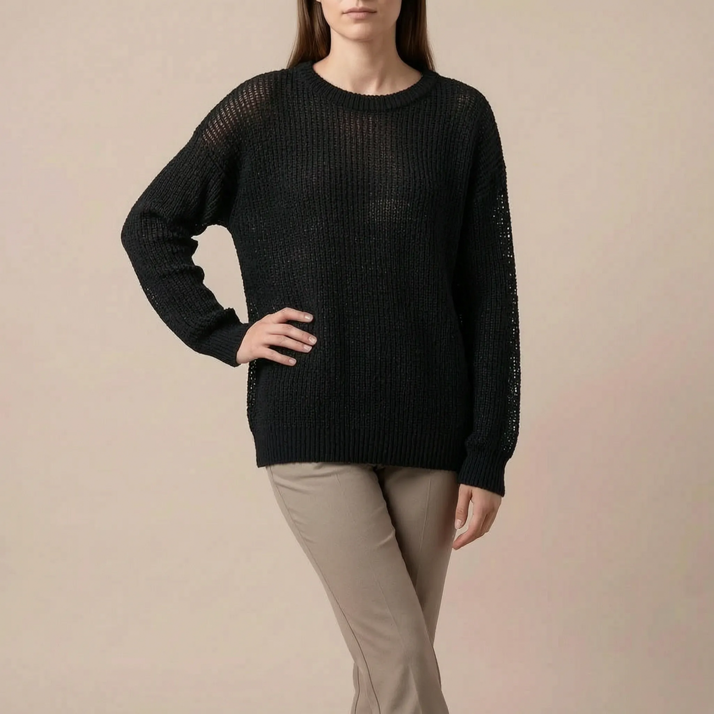 LuminaSweater | Lockere Strickpullover