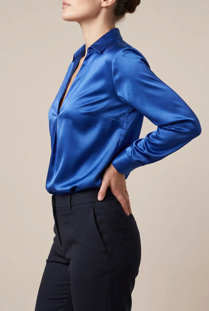 LuminaTop | Elegante Hemdbluse Für Damen