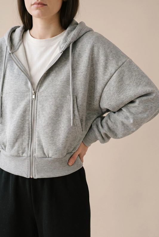 LuminaZip | Lässiger Oversized Zip Hoodie