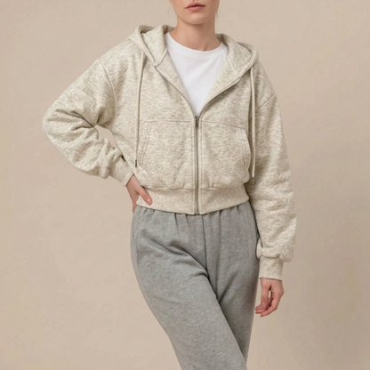 LuminaZip | Lässiger Oversized Zip Hoodie