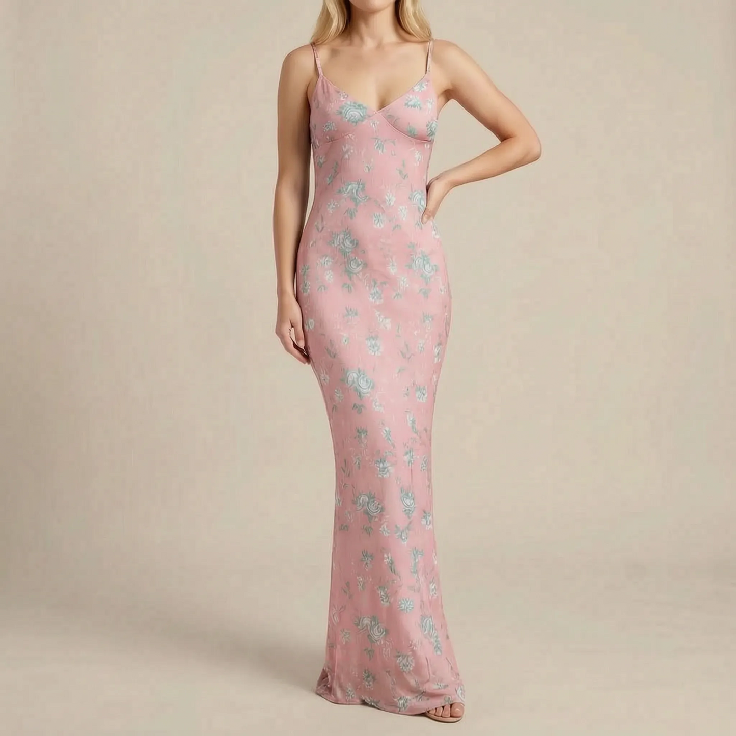 Lumnis | Langes Florales Sommerkleid
