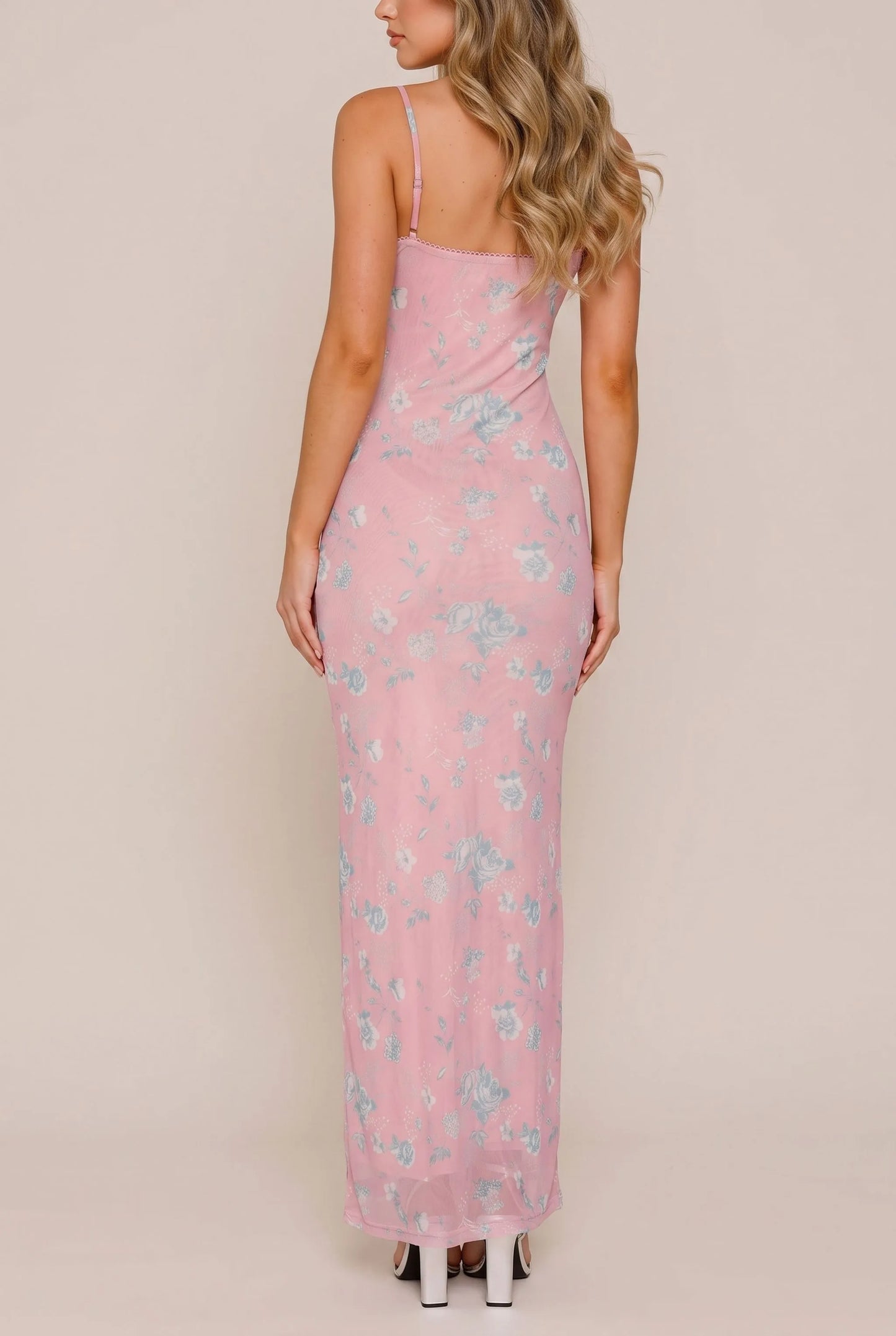 Lumnis | Langes Florales Sommerkleid