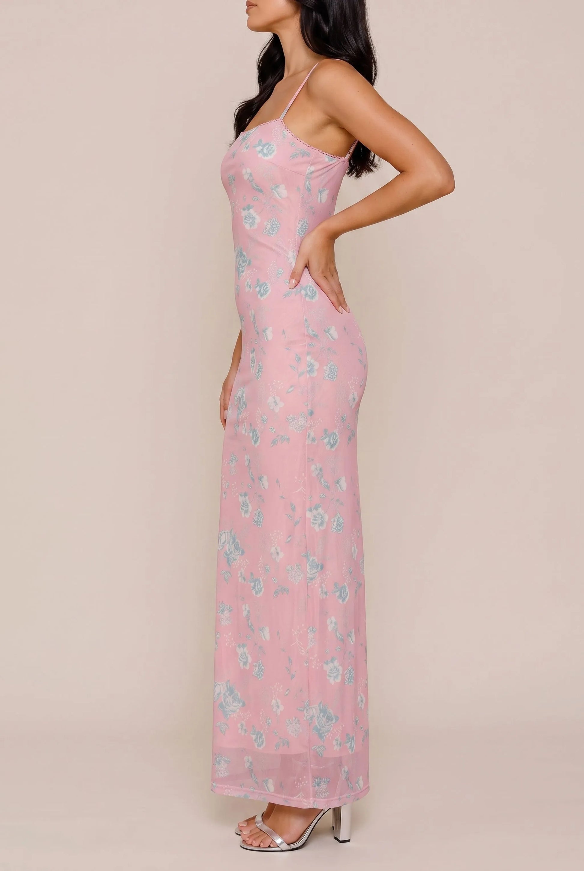 Lumnis | Langes Florales Sommerkleid