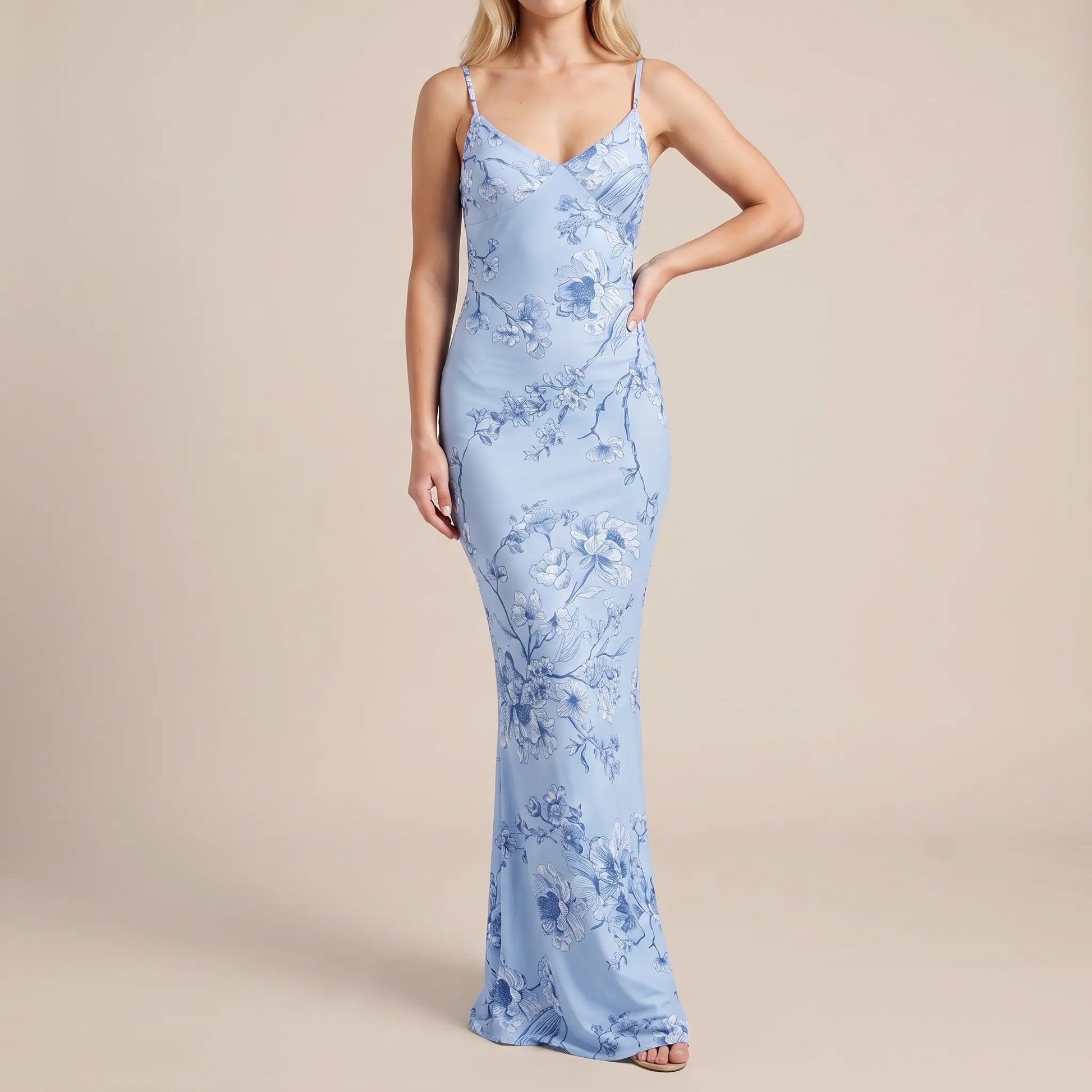 Lumnis | Langes Florales Sommerkleid