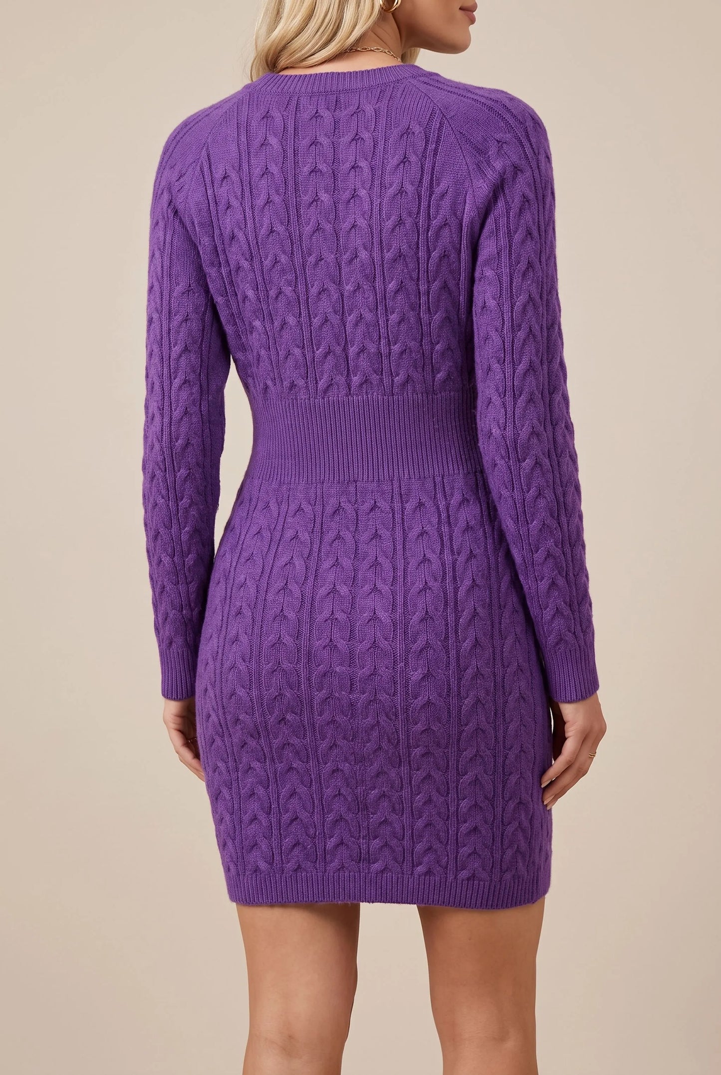 Lumora | Kurzes Strickkleid Für Damen