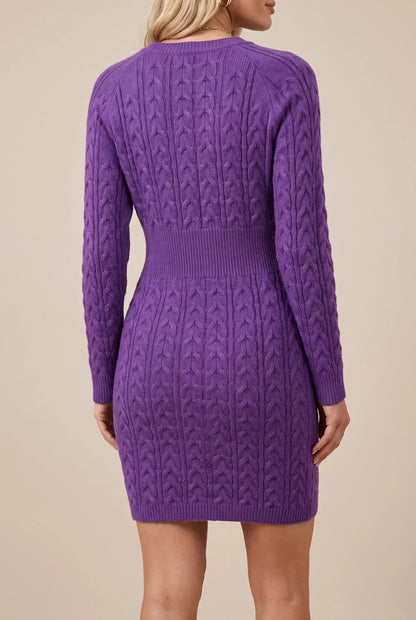 Lumora | Kurzes Strickkleid Für Damen
