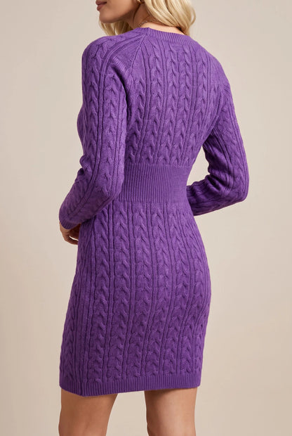 Lumora | Kurzes Strickkleid Für Damen