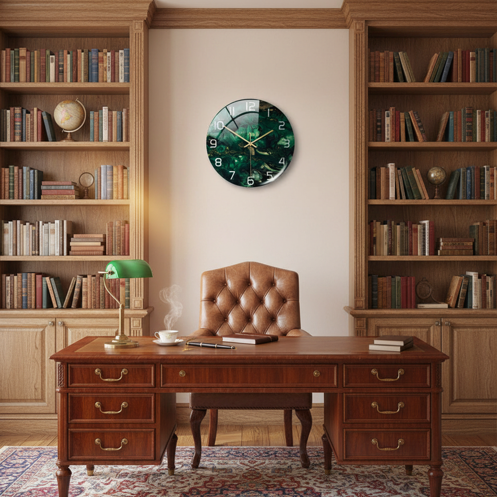 Marbella | Orologio da Parete Moderno in Marmo Design