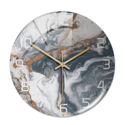 Marbella | Orologio da Parete Moderno in Marmo Design 3