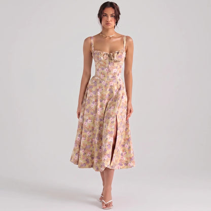 Meadia | Ärmelloses Midikleid