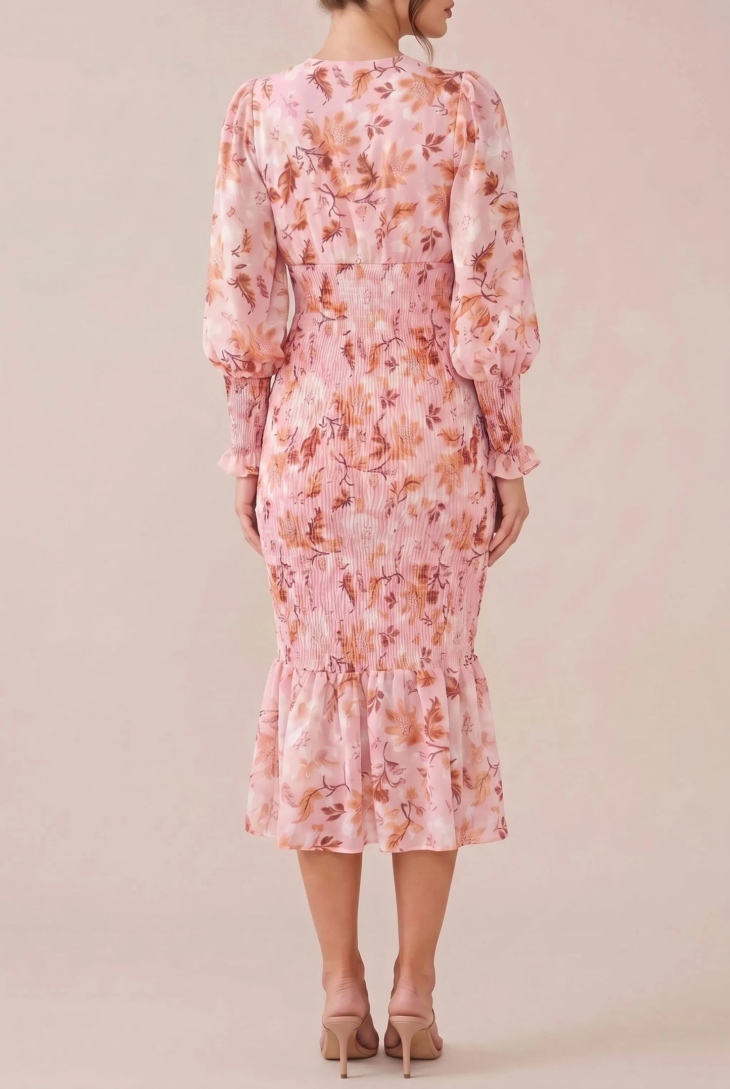 Milyris | Figurbetontes Midikleid