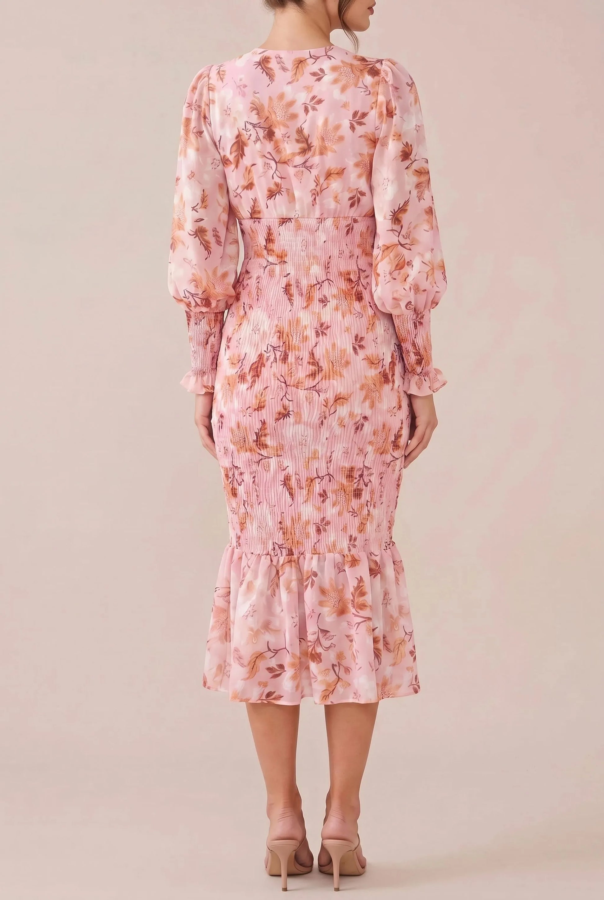 Milyris | Figurbetontes Midikleid
