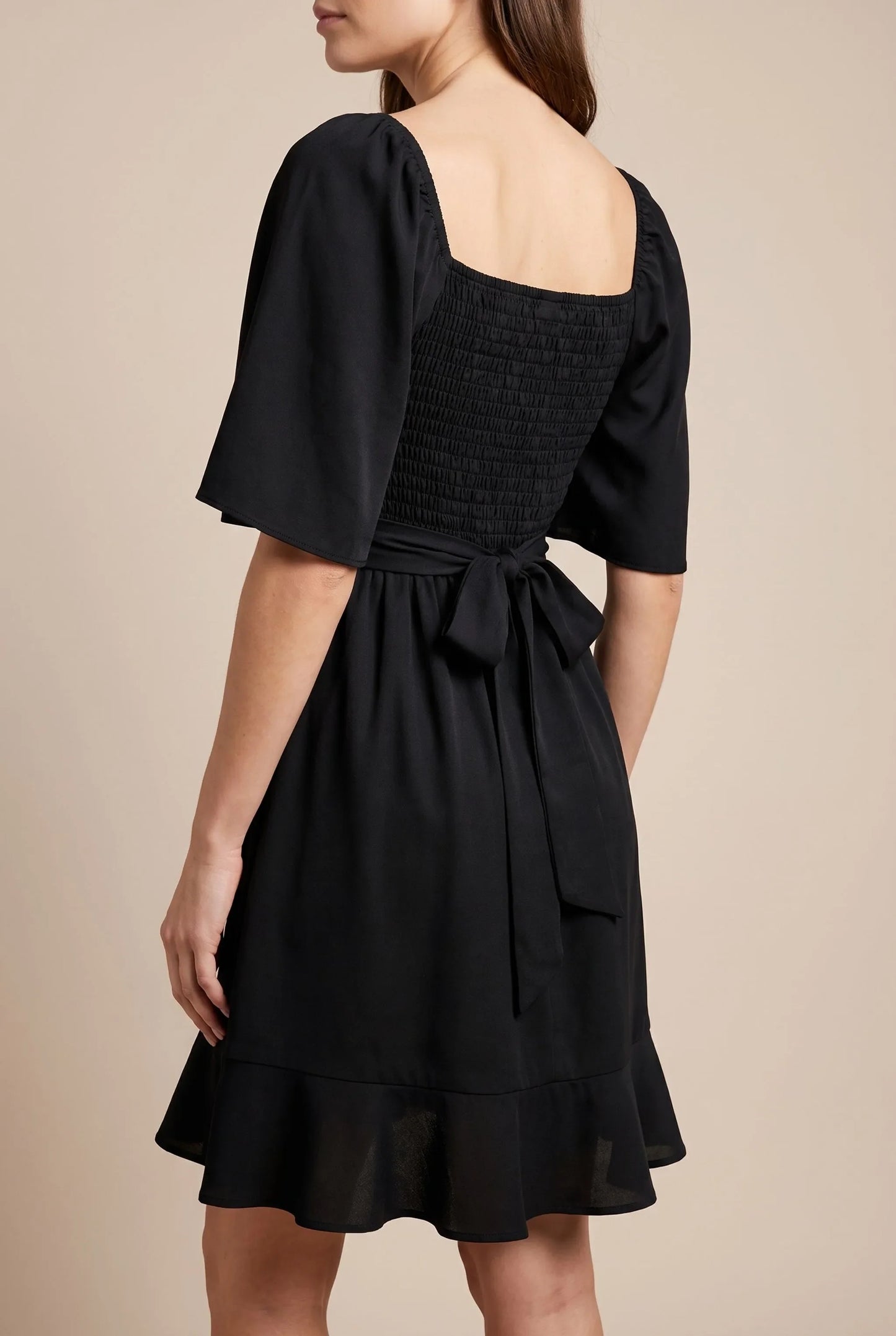 Mirea | Schickes Schwarzes Sommerkleid